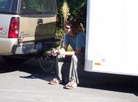Bud at the end of the job.